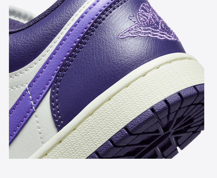 Jordan - Air Jordan 1 Low 'Sky J Purple/Action Grape-Sail' - Vegnonveg