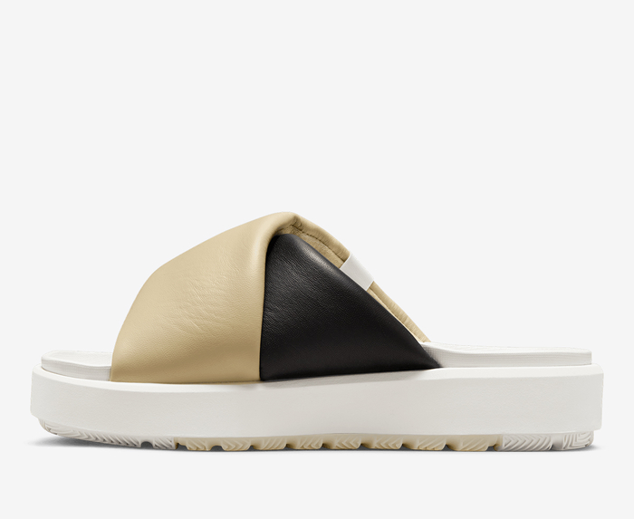 Jordan JORDAN SOPHIA SLIDE SHADOW BROWN TEAM GOLD SAIL VegNonVeg