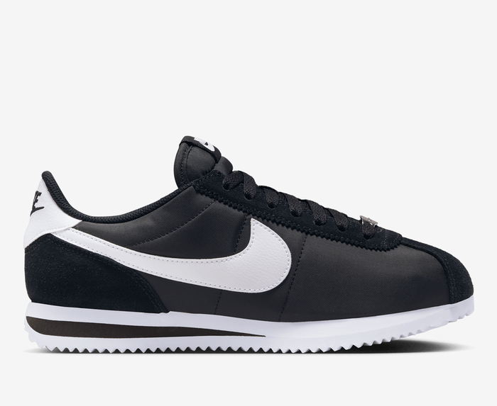 Nike cortez cheap womens white black