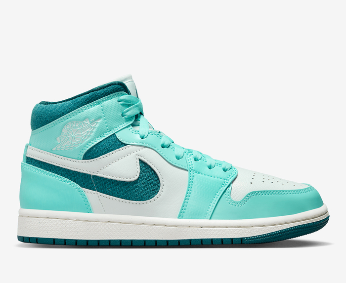 Jordan - Buy NIKE AIR JORDAN 1 MID SE 'BLEACHED TURQ/SKY J TEAL-BARELY ...