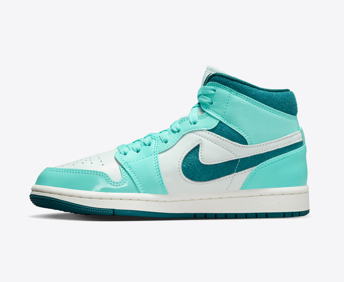 Jordan - Buy NIKE AIR JORDAN 1 MID SE 'BLEACHED TURQ/SKY J TEAL-BARELY ...