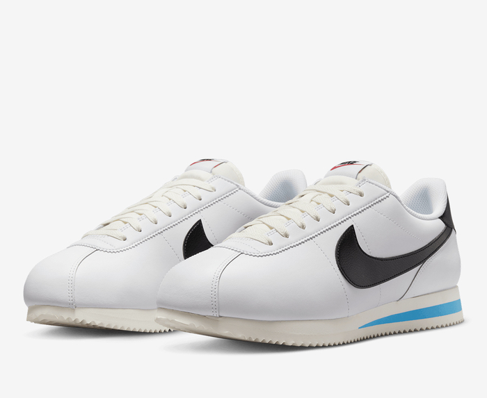 Nike classic cortez shop white and black