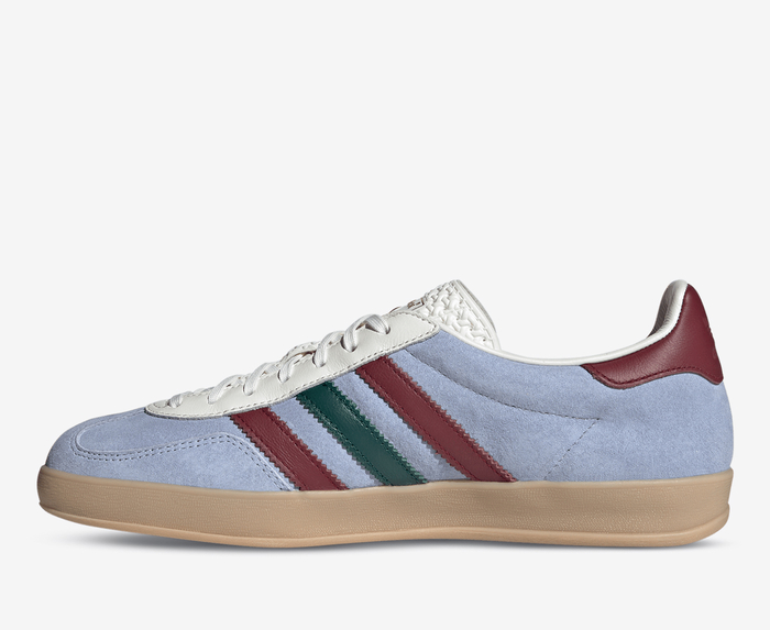 Adidas Originals - GAZELLE INDOOR 'BLUE DAWN/COLLEGIATE BURGUNDY ...