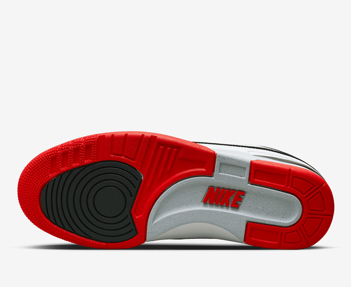 Nike - AIR ALPHA FORCE 88 'WHITE/FIRE RED-NEUTRAL GREY' - VegNonVeg