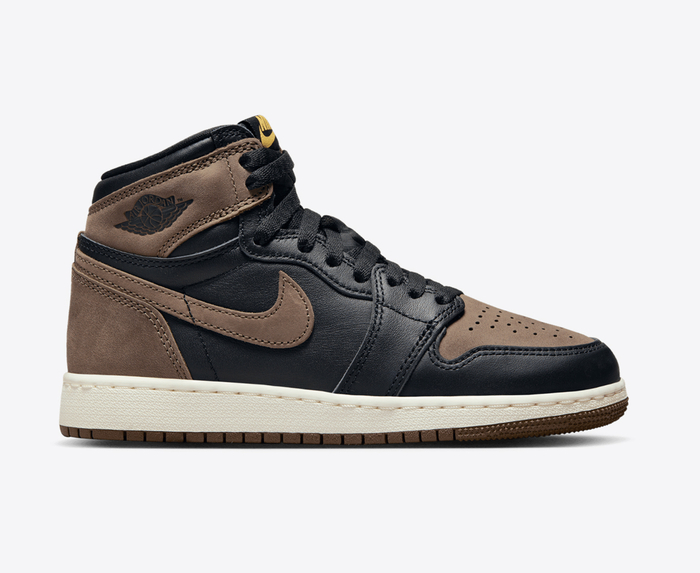 Jordan - Air Jordan 1 Retro High Og (Gs) 'Black/Metallic  Gold-Palomino-Sail' - Vegnonveg