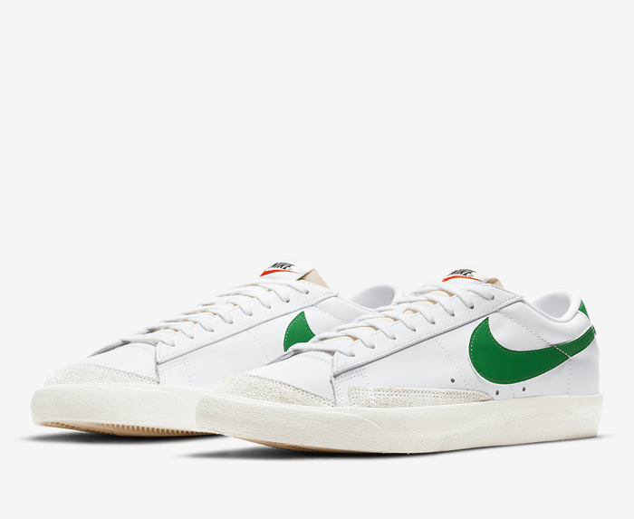 Nike blazer 2025 white green