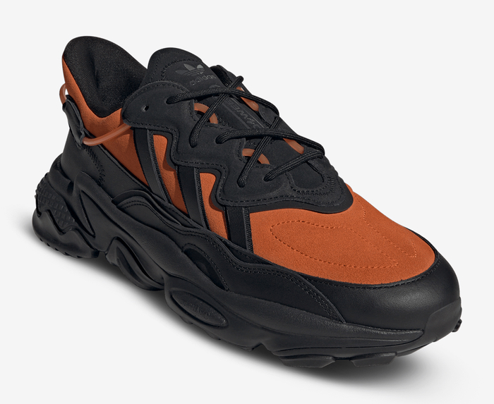 Adidas Originals OZWEEGO TRAINER ORANGE CORE BLACK GREY SIX