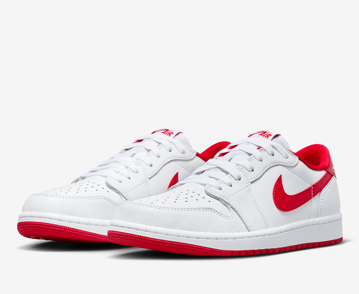 Low top jordan 1 hot sale white