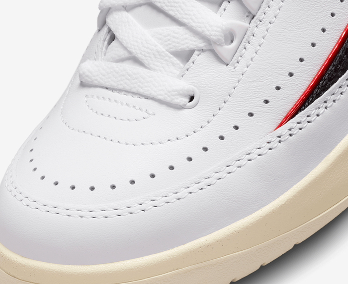 Jordan - Buy NIKE AIR JORDAN 2 RETRO LOW 'WHITE/UNIVERSITY RED-BLACK ...