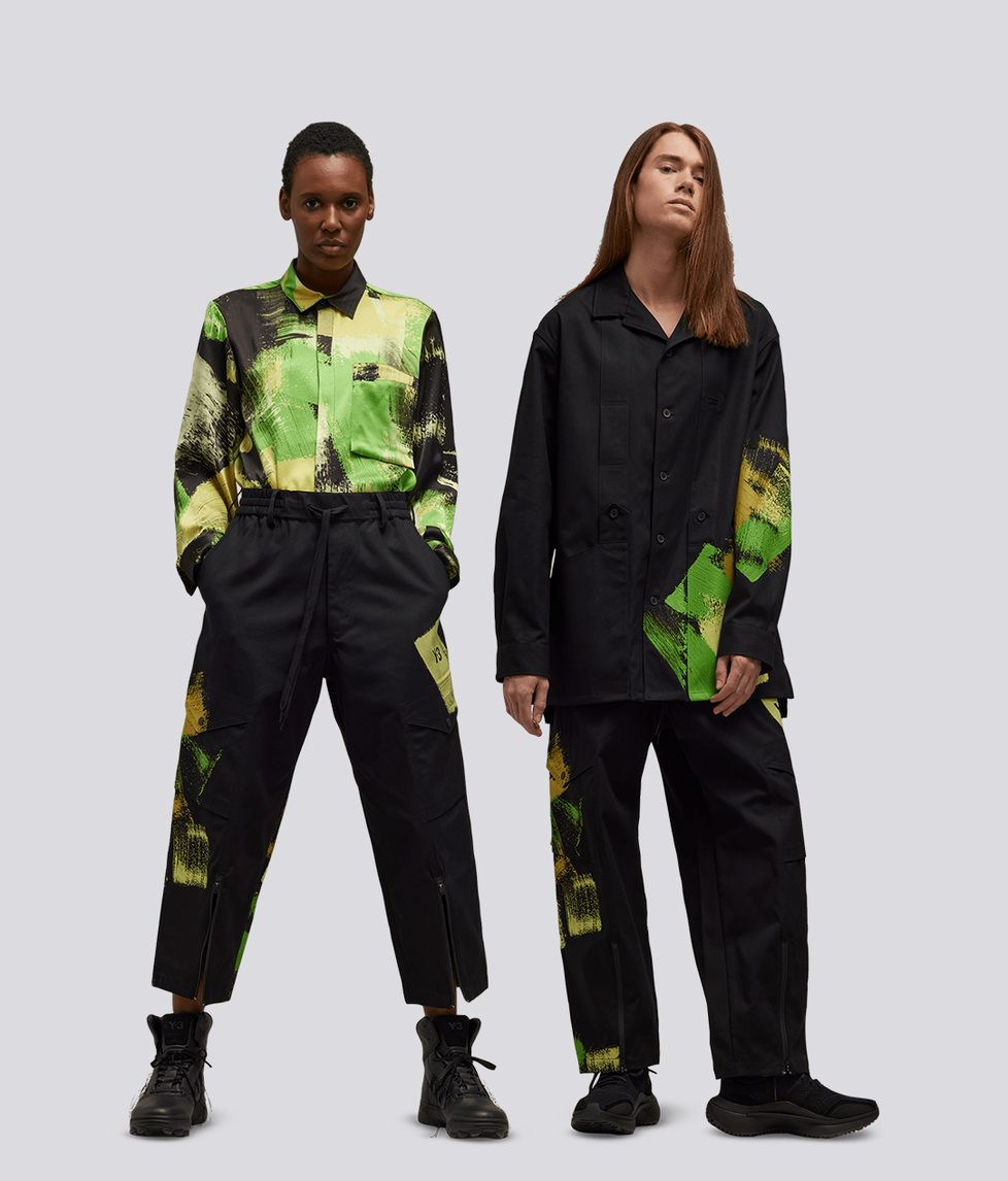 Y-3 - Y-3 GRAPHIC WORKWEAR PANT 'BLACK' - VegNonVeg