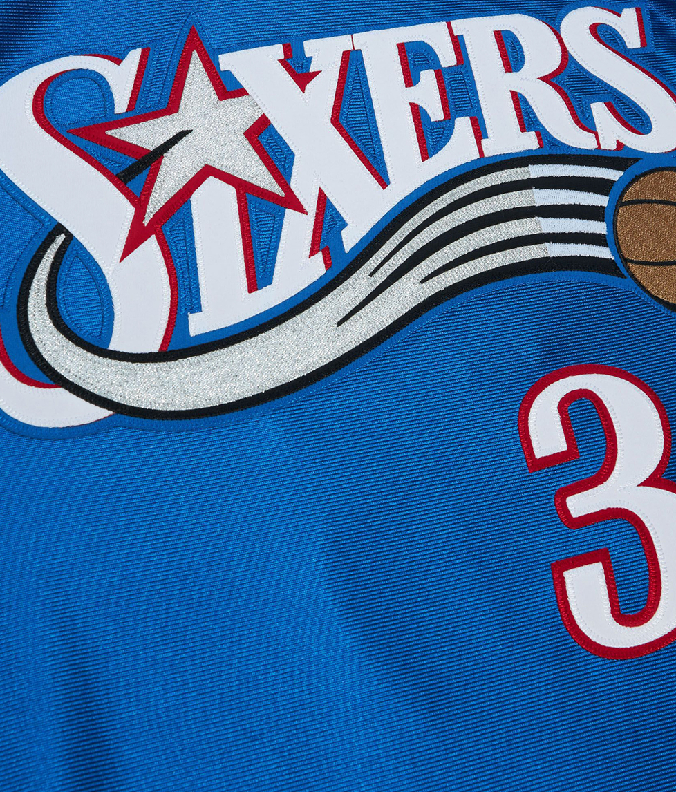 Allen iverson 2024 jersey 76ers blue