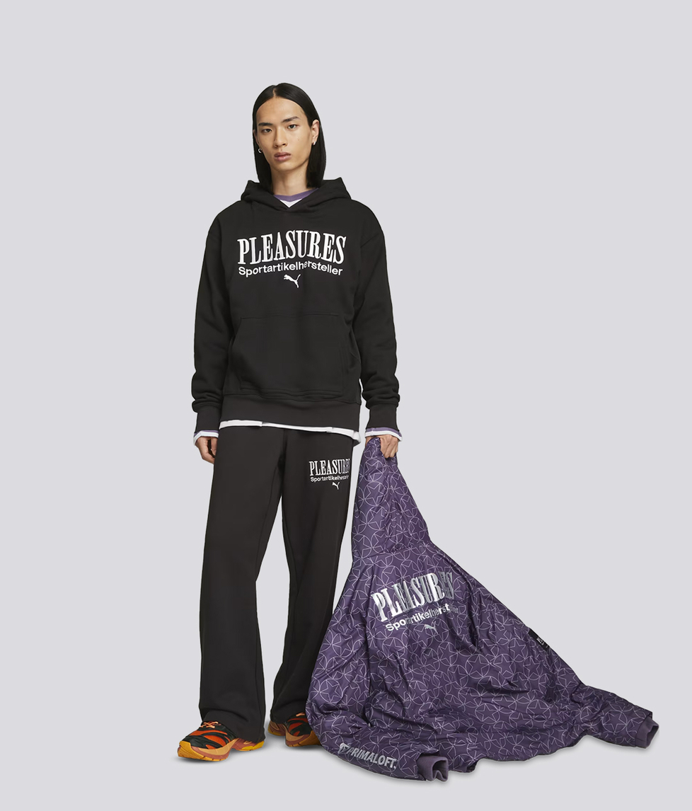 Puma hoodie best sale and sweatpants set