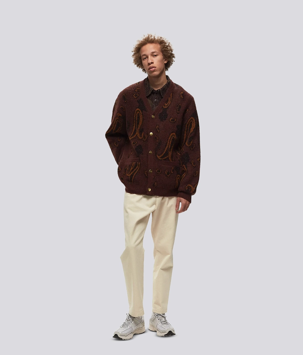 Carhartt WIP - CARHARTT WIP MEDFORD CARDIGAN PAISLEY JACQUARD