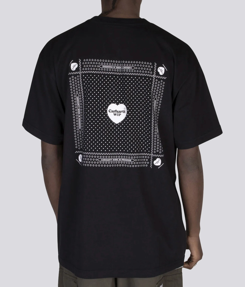 Carhartt WIP - Short Sleeve Heart Bandana T-Shirt - VegNonVeg