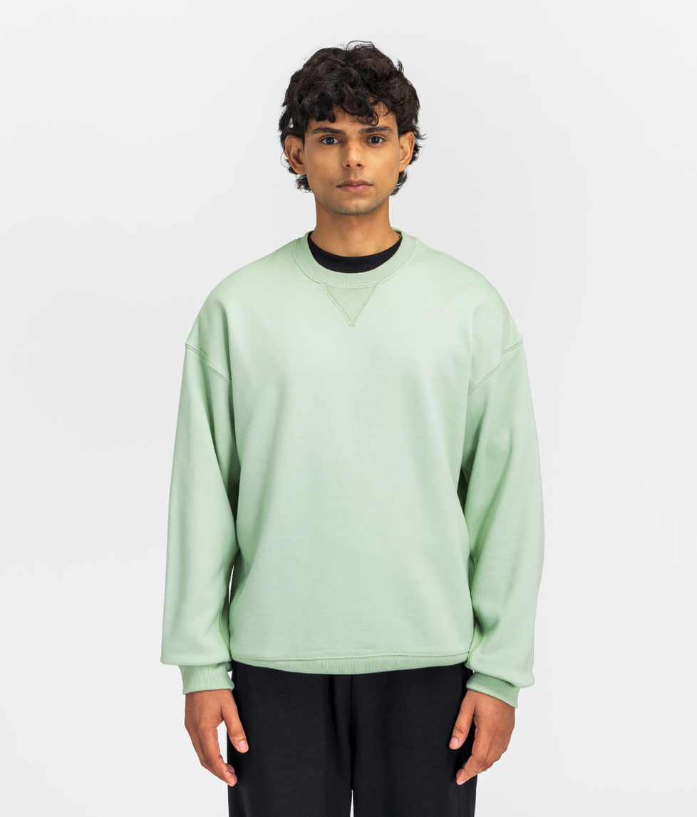 Nike WOOL CLASSICS CREW SWEATSHIRT HONEYDEW VegNonVeg