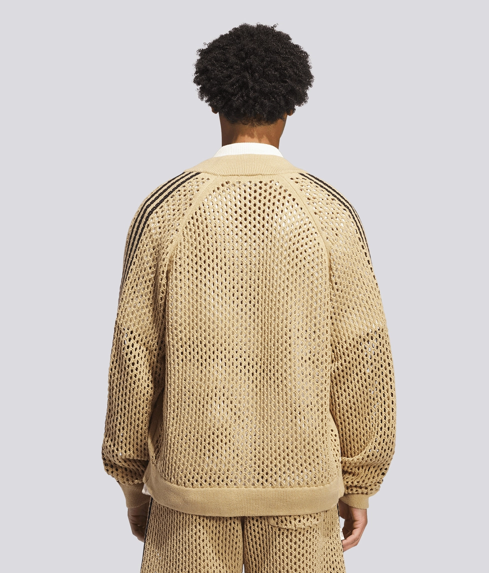 Adidas x Clot】Crochet Track Top Beige Tone - KR Sizing