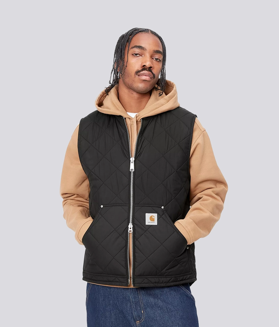 Carhartt WIP - CARHARTT WIP MYTON VEST LINER BLACK l Buy Men's