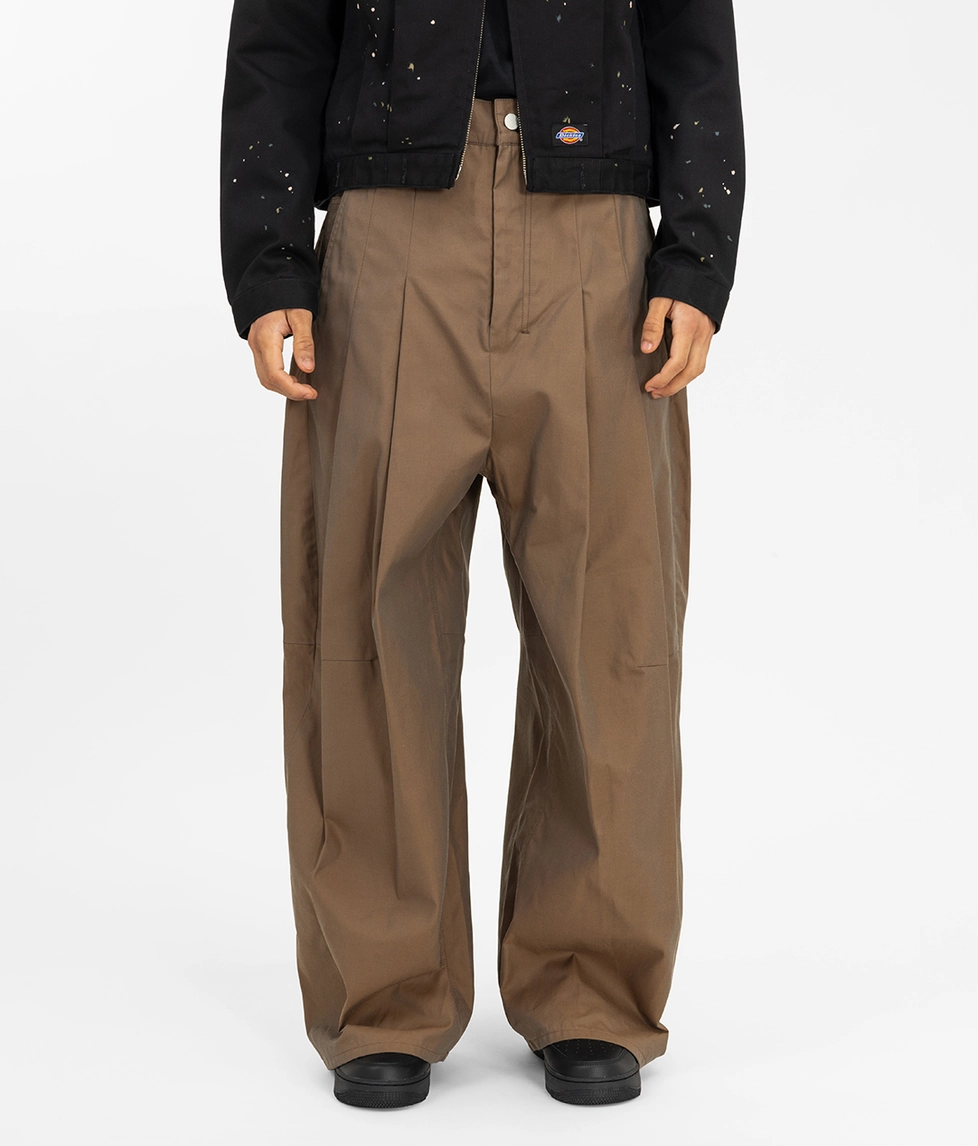 Shinyakozuka - SHINYAKOZUKA HI BAGGY PANT KHAKI l Buy Men's Pants