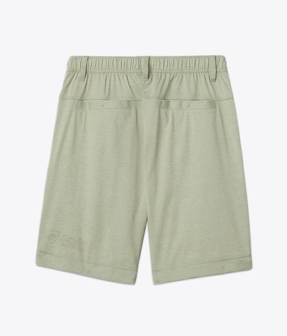ASICS - ASICS KNIT SHORTS OLIVE GREY l Buy Men's Shorts Online at