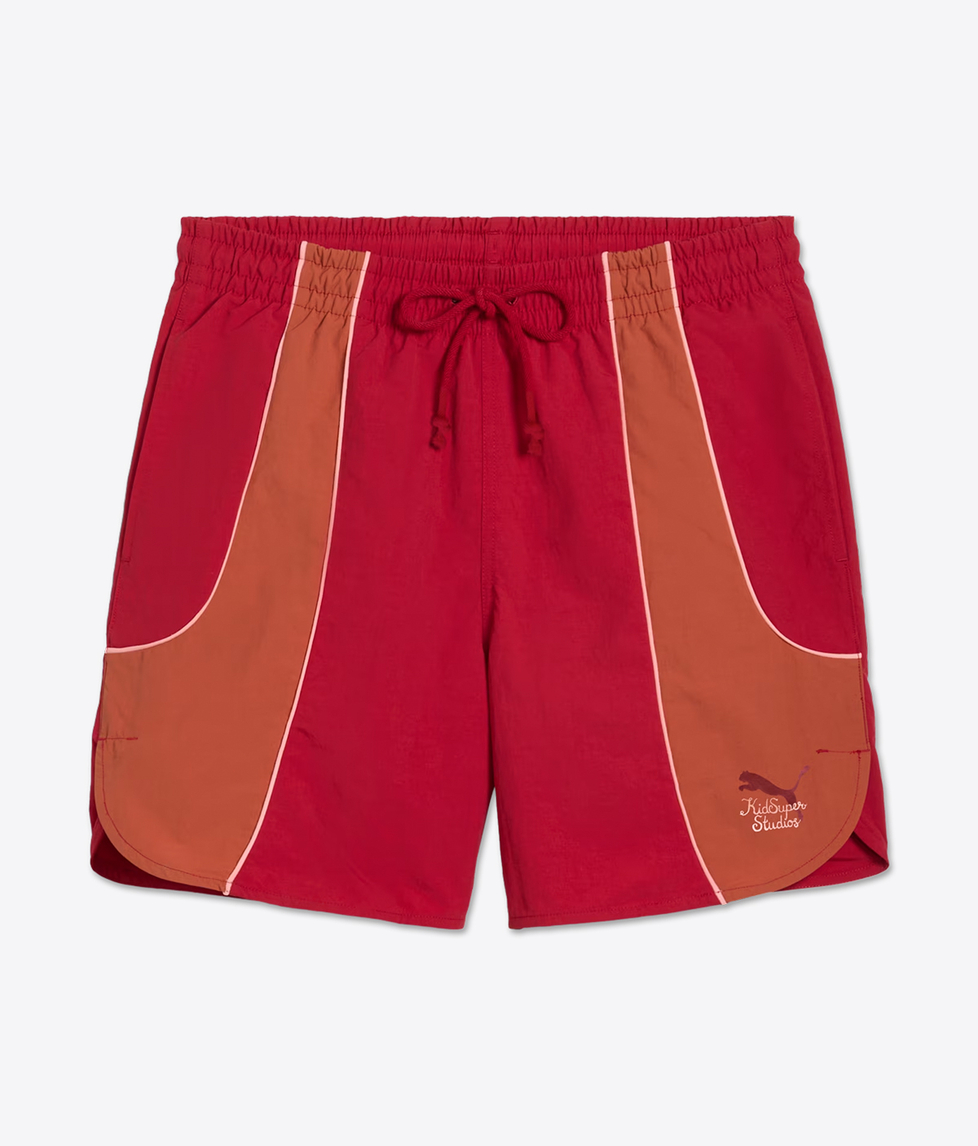 Puma - PUMA X KIDSUPER SHORTS DARK CRIMSON l Buy Men's