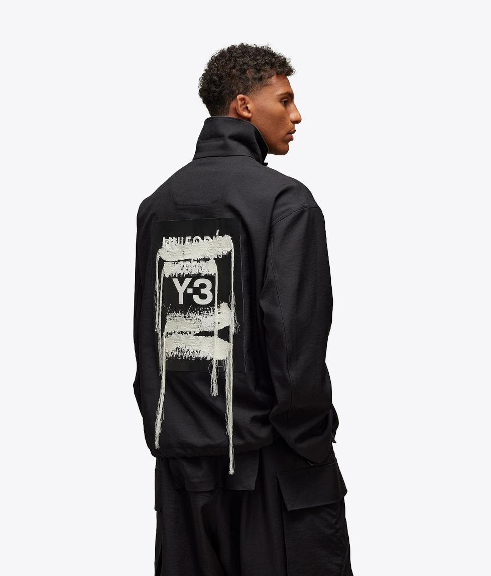 Y-3 - Y-3 SPORT UNIFORM PATCH COACH JACKET BLACK l Buy Men's