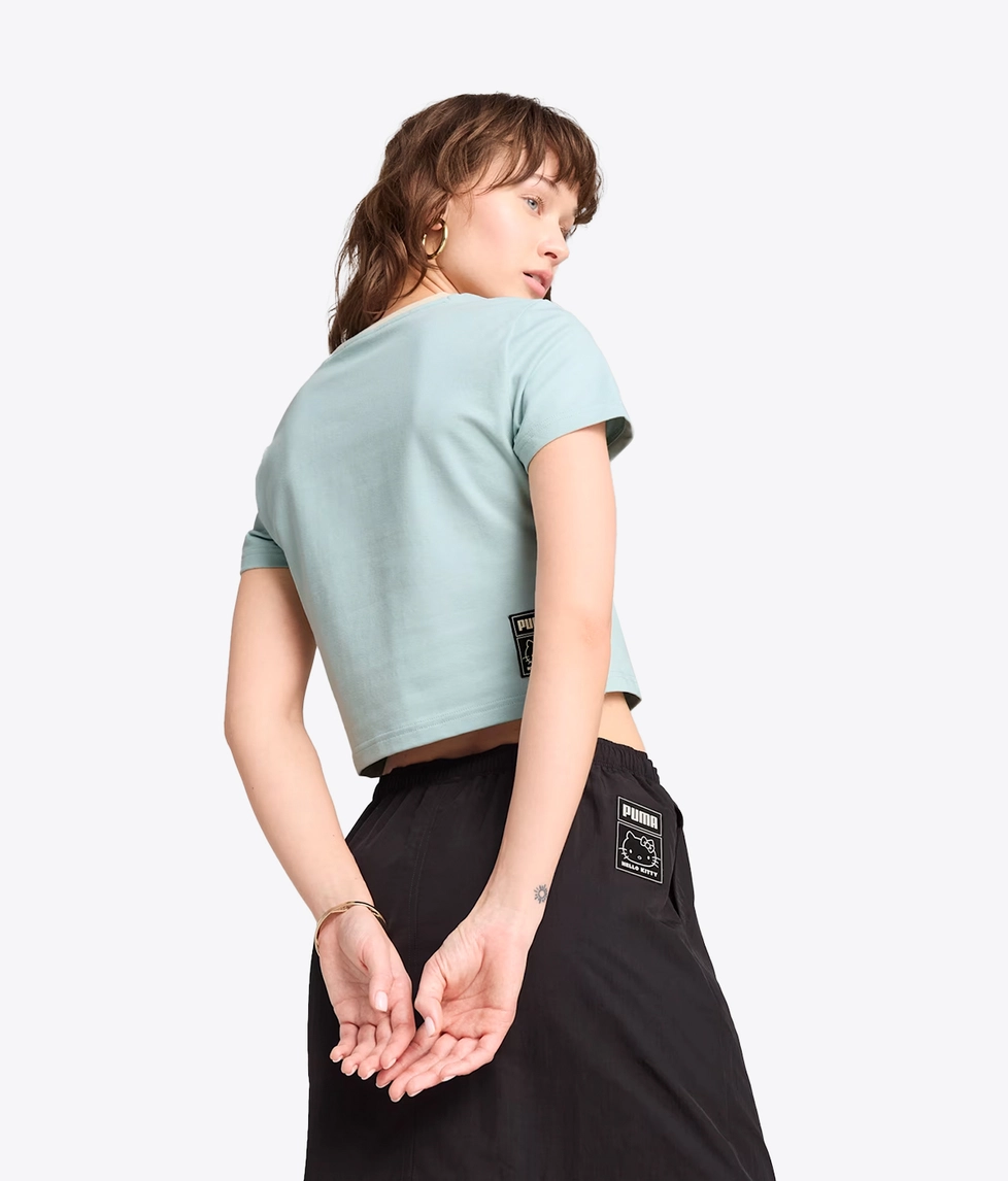 Puma - PUMA X HELLO KITTY GRAPHIC BABY TEE MODERN MINT l Buy