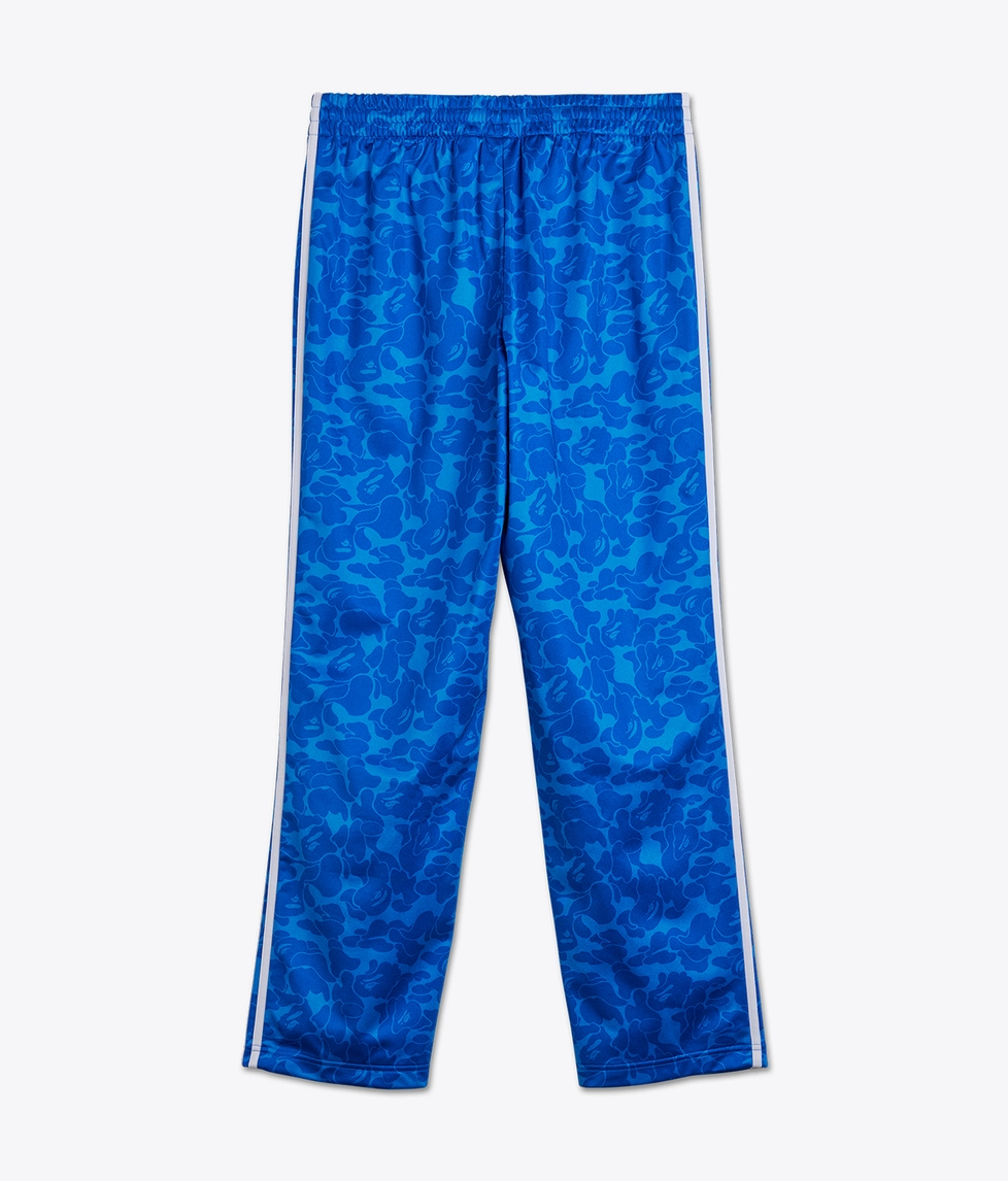 adidas × A BATHING APE・トラックパンツ サイズXL 青 adidas×A