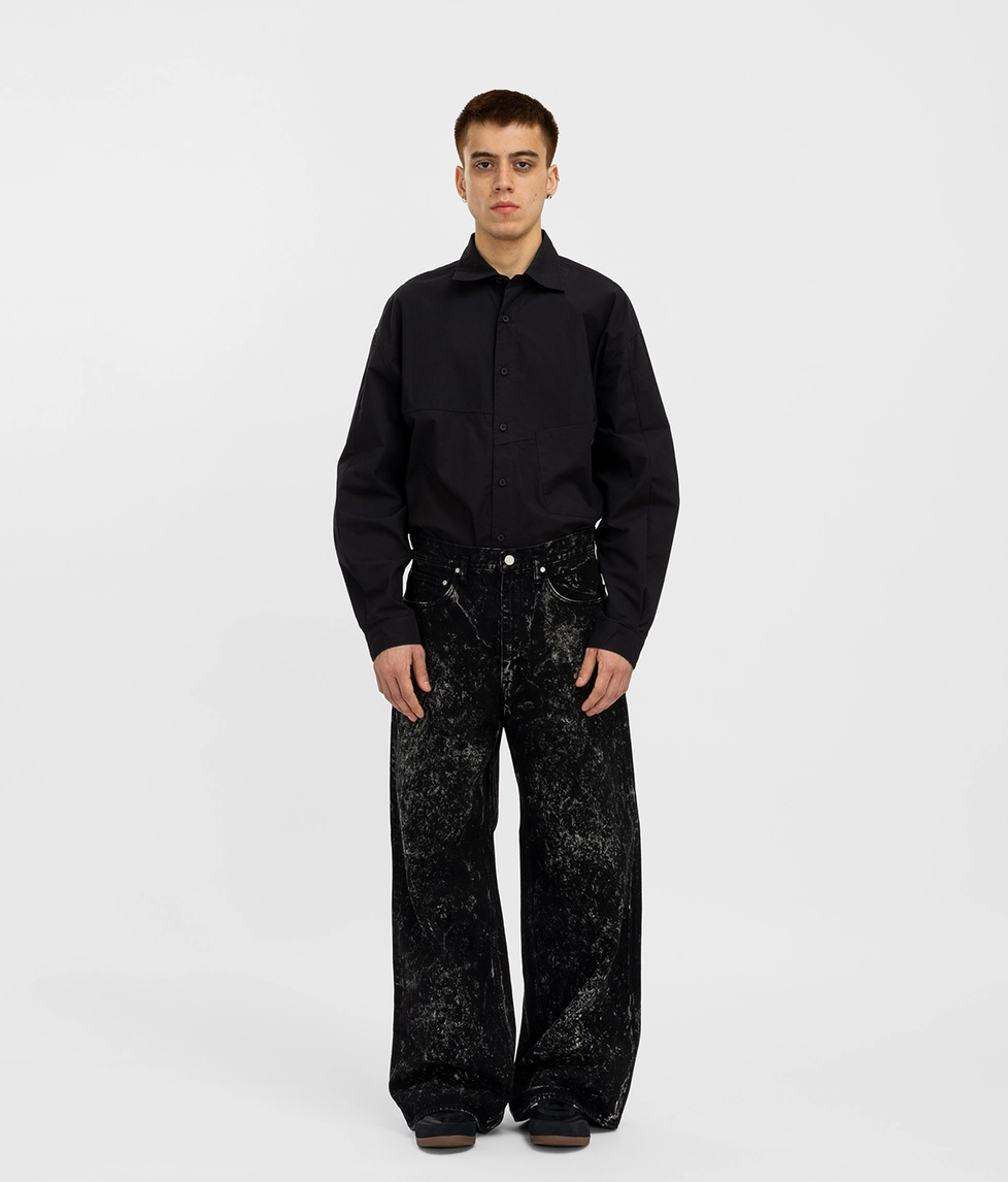 Shinyakozuka - SHINYAKOZUKA BLEACHED ORDINARY CITY STRAIGHT PANT