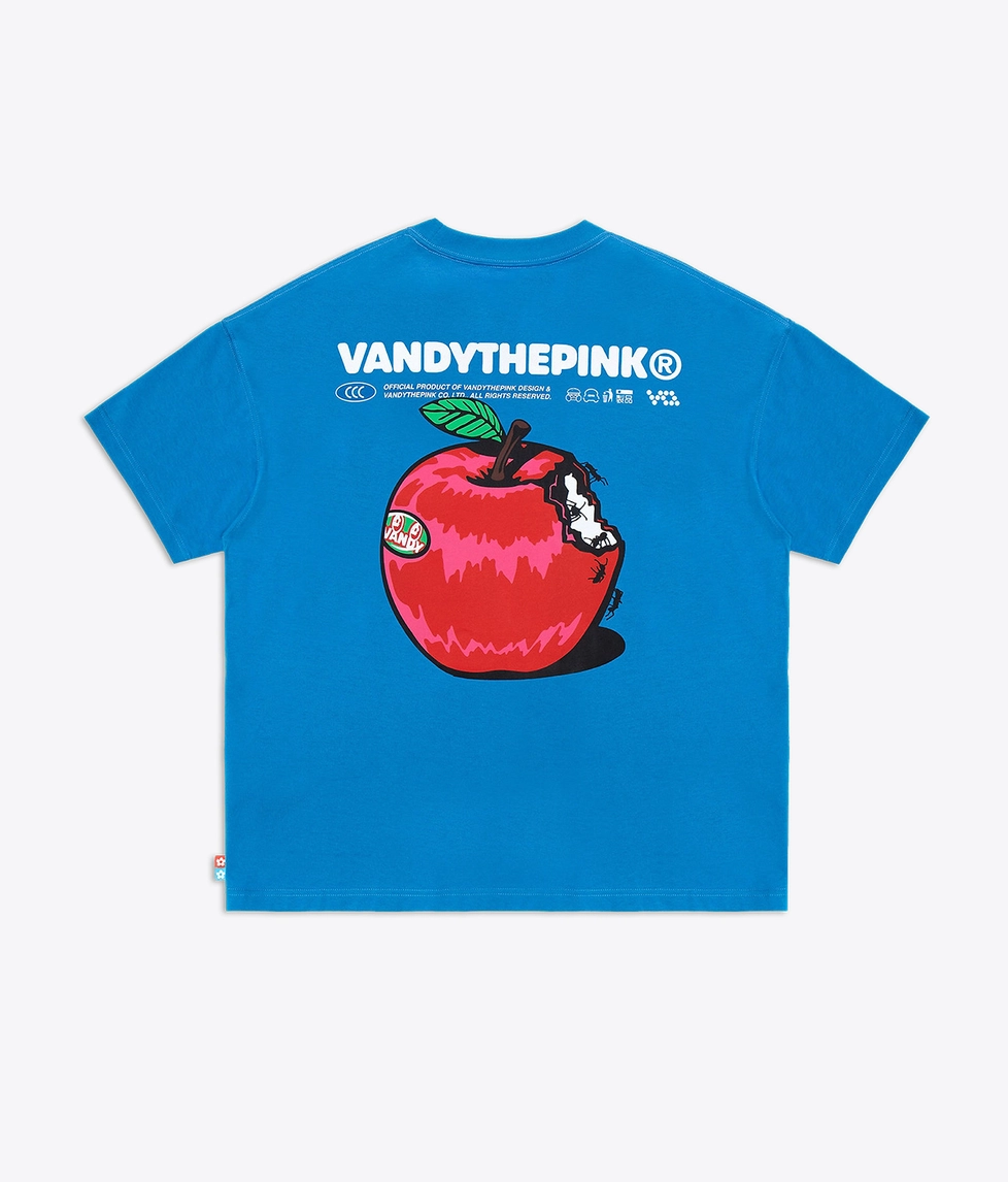Vandy The Pink - Vandy The Pink Apple Graphic T-Shirt Blue | Buy