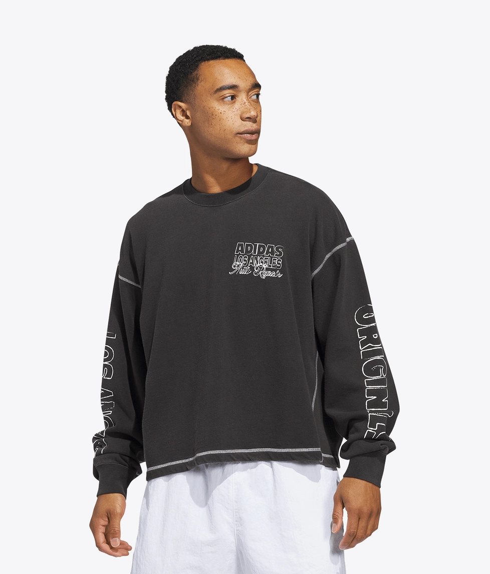 Adidas Originals - Adidas Originals Og La Long Sleeve T-Shirt