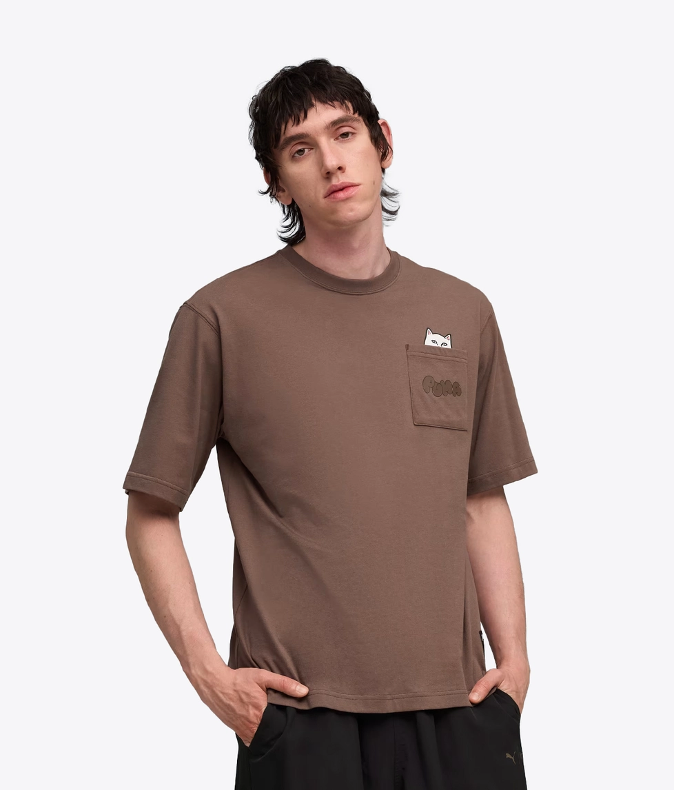 Puma - X RIPNDIP RELAXED POCKET TEE - VegNonVeg