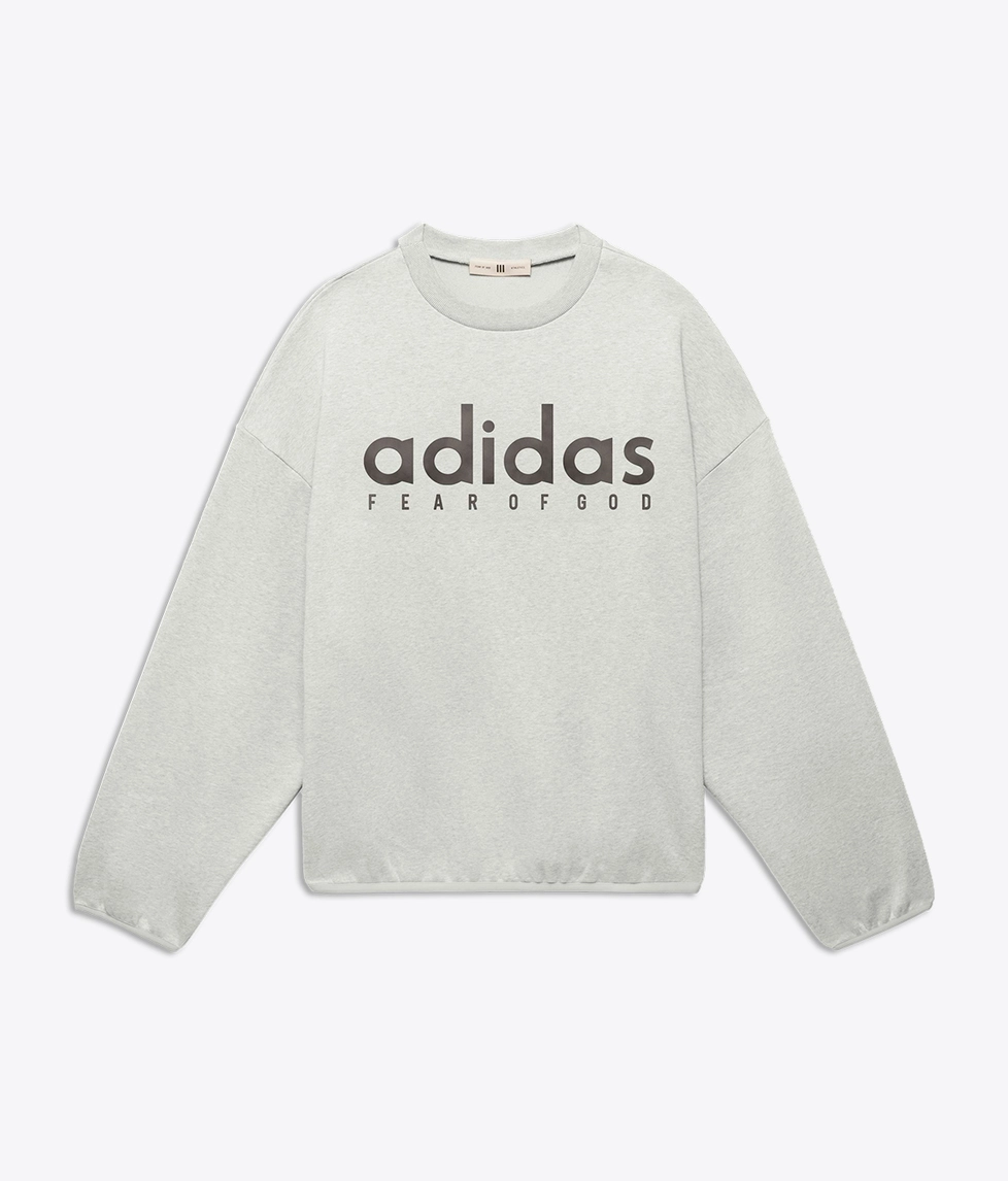 Adidas - X FEAR OF GOD ATHLETICS CREW FLEECE SWEATSHIRT - VegNonVeg
