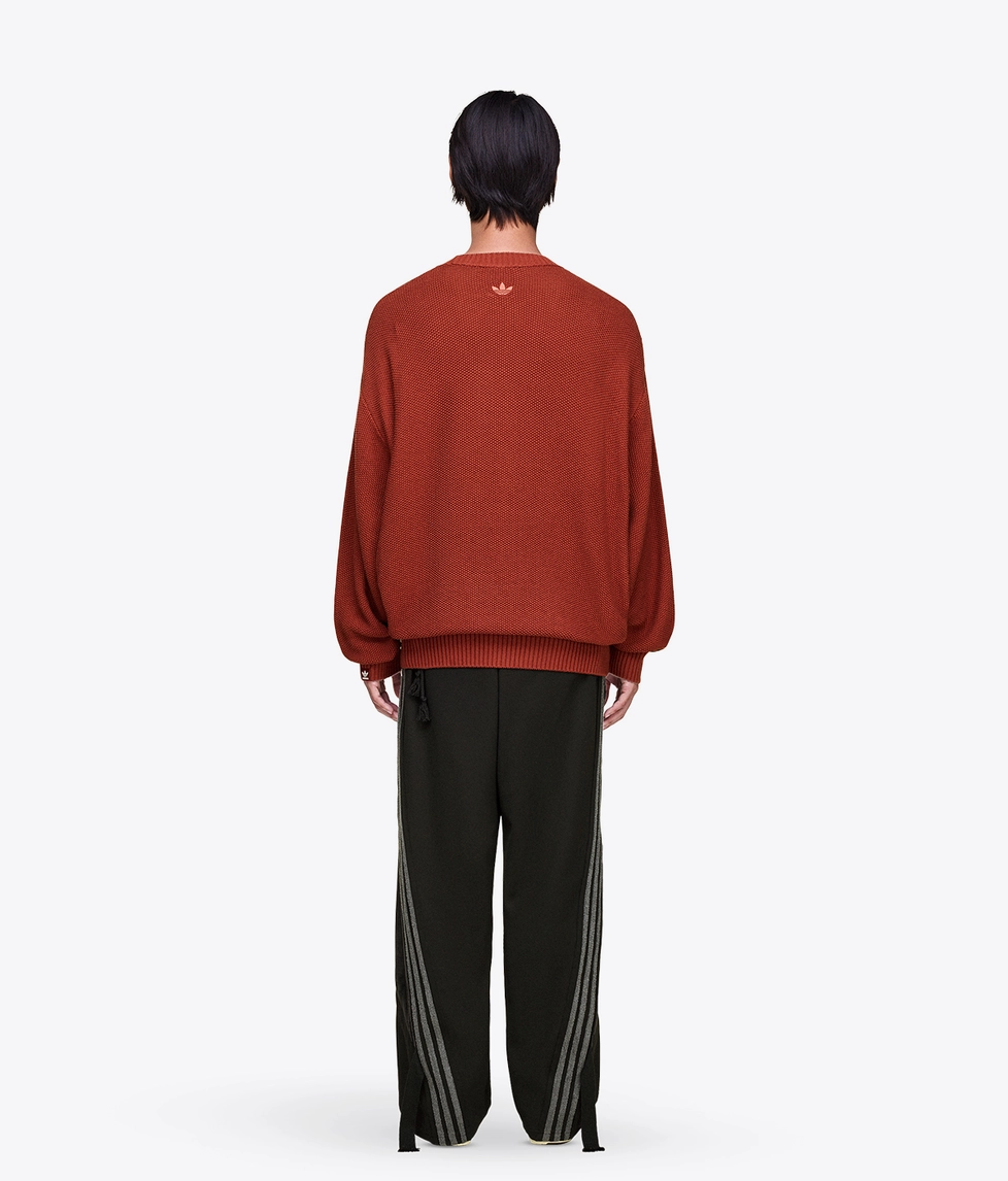 【美品】Song for the mute セーター コットン レッド ボルドー Adidas Originals - X SONG FOR THE MUTE ADI006 SWEATER - VegNonVeg