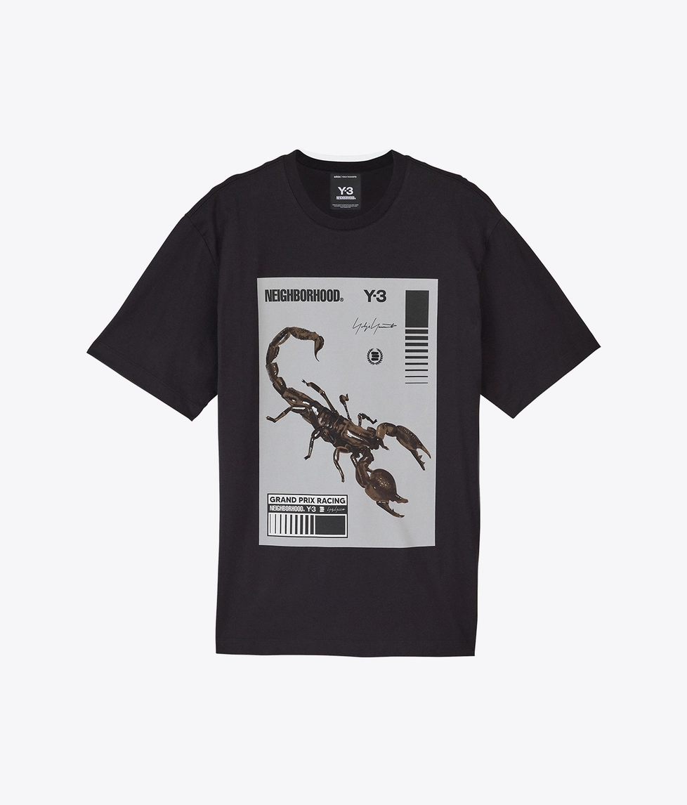 Y-3 - X NEIGHBORHOOD GRAPHIC TEE - VegNonVeg