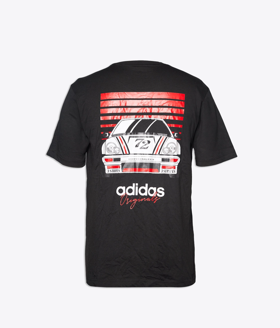 Adidas Originals - TREFOIL CAR GRAPHIC T-SHIRT - VegNonVeg