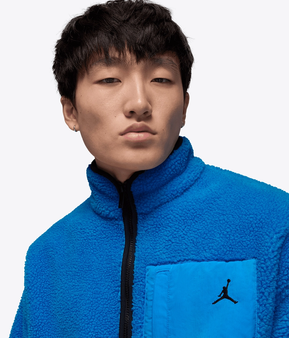Jordan - FLIGHT MOUNTAINSIDE SHERPA JACKET - VegNonVeg