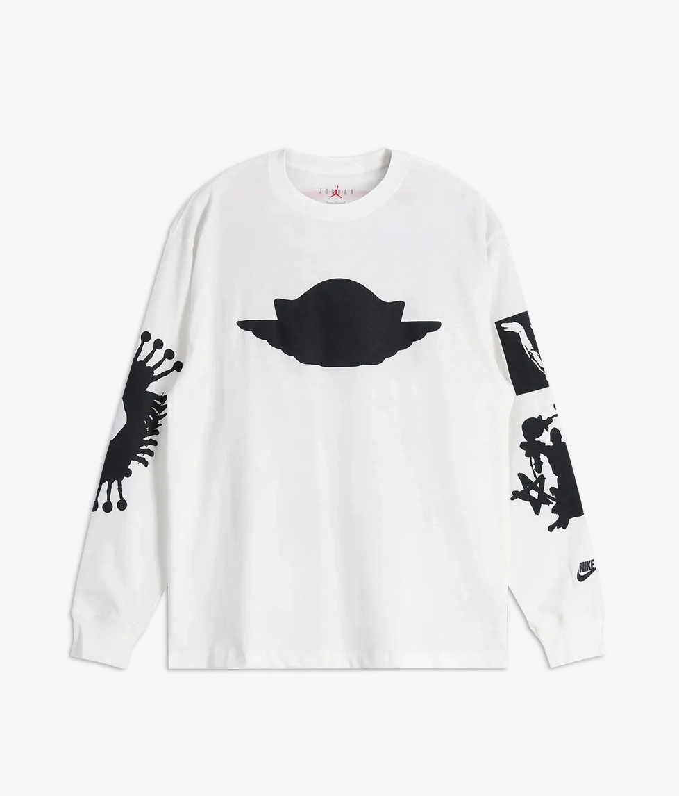 Jordan - WINGS OVERSIZED LONG SLEEVE TEE - VegNonVeg