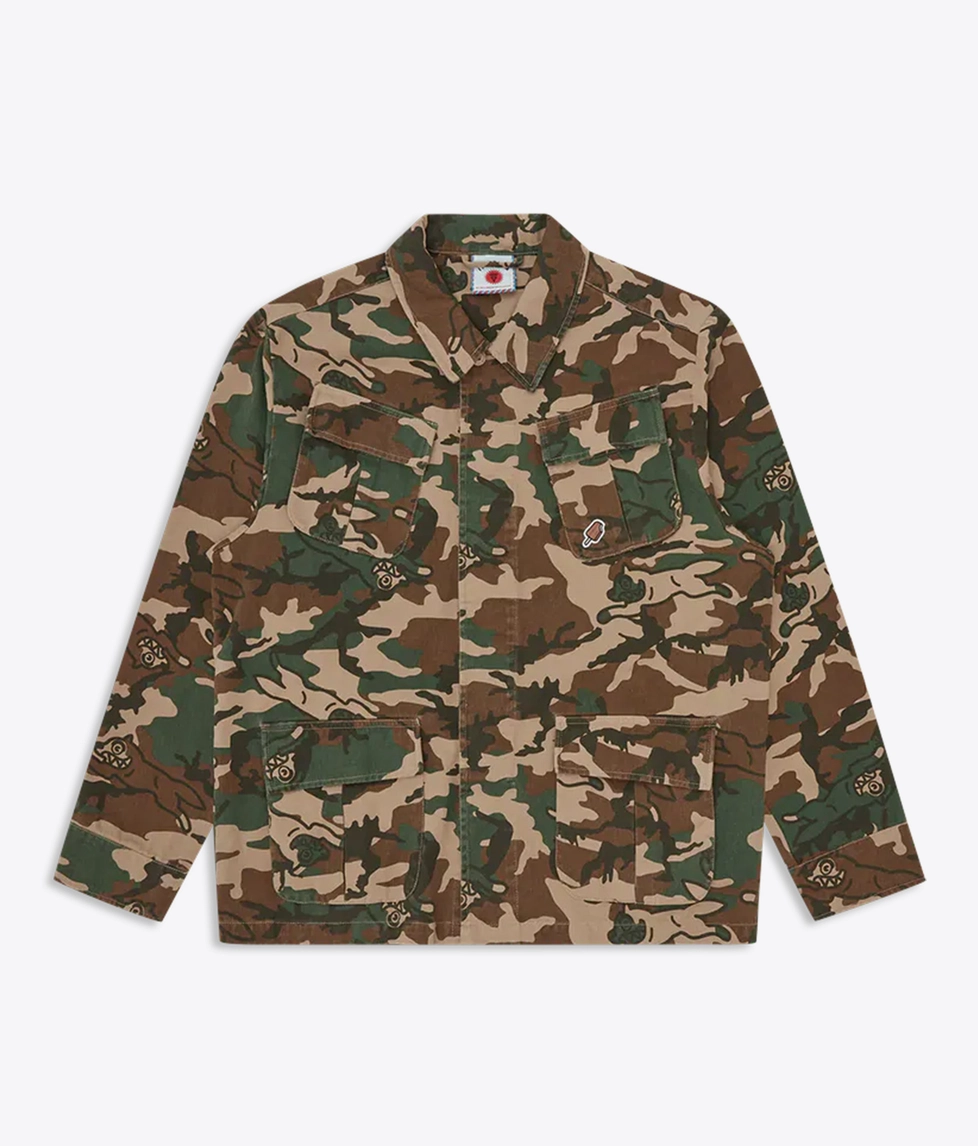 Icecream - RUNNING DOG WOODLAND FIELD JACKET - VegNonVeg