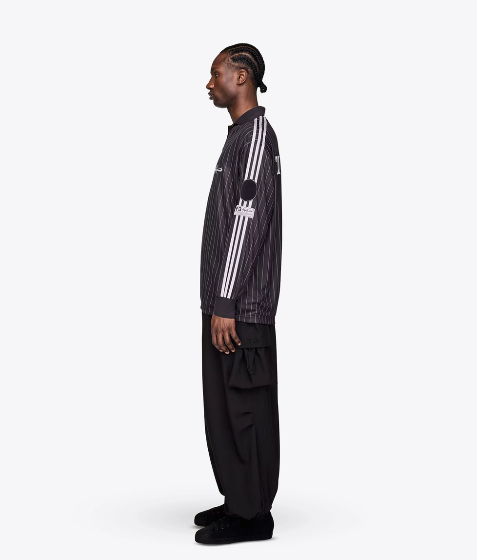 Y-3 - ELITE 5 LONG SLEEVE FOOTBALL T-SHIRT - VegNonVeg