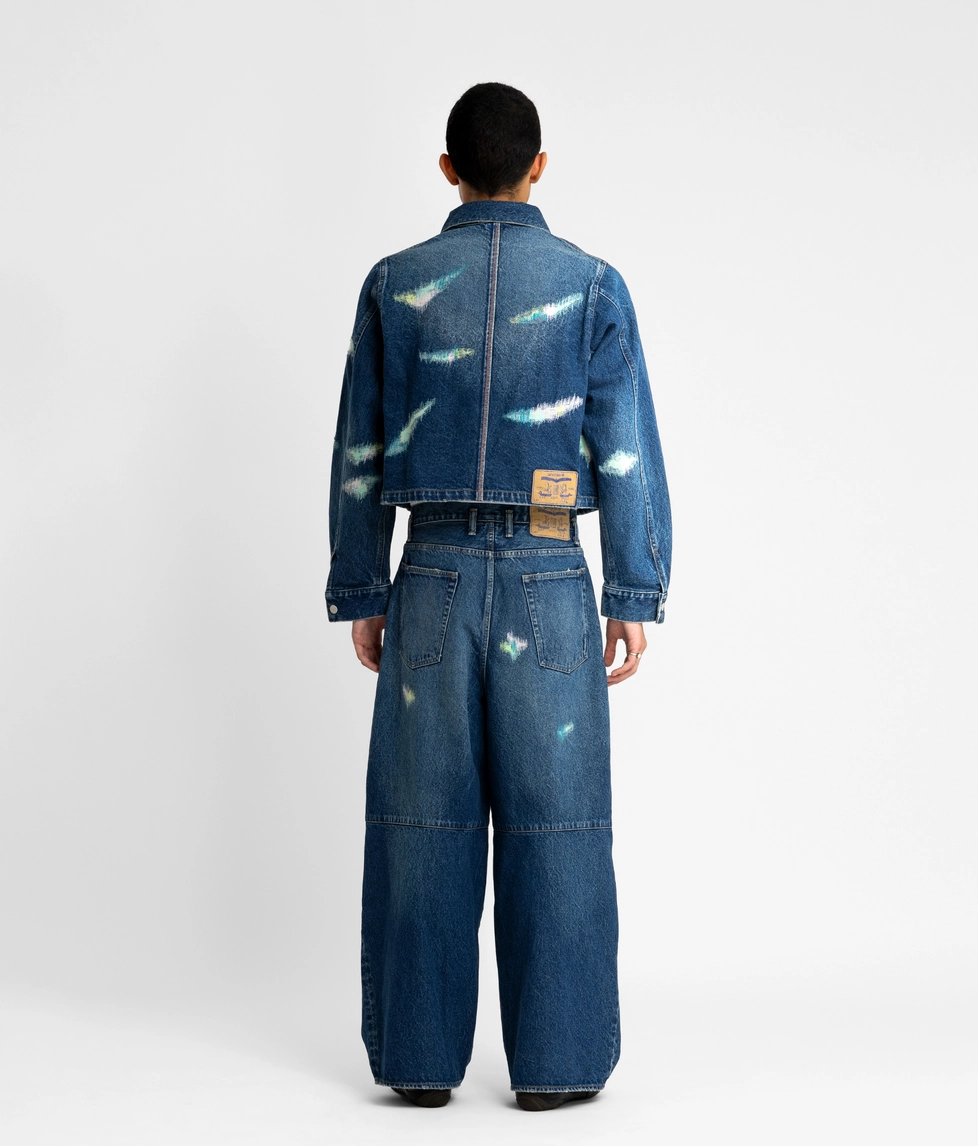 Shinyakozuka - DAMAGED ORDINARY CITY BAGGY PANT - VegNonVeg