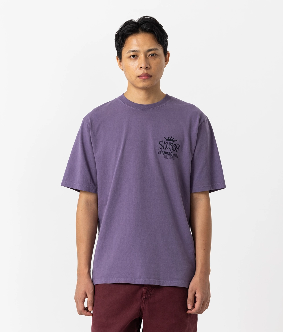 Stüssy - PIGMENT DYED BEACH HOUSE TEE - VegNonVeg