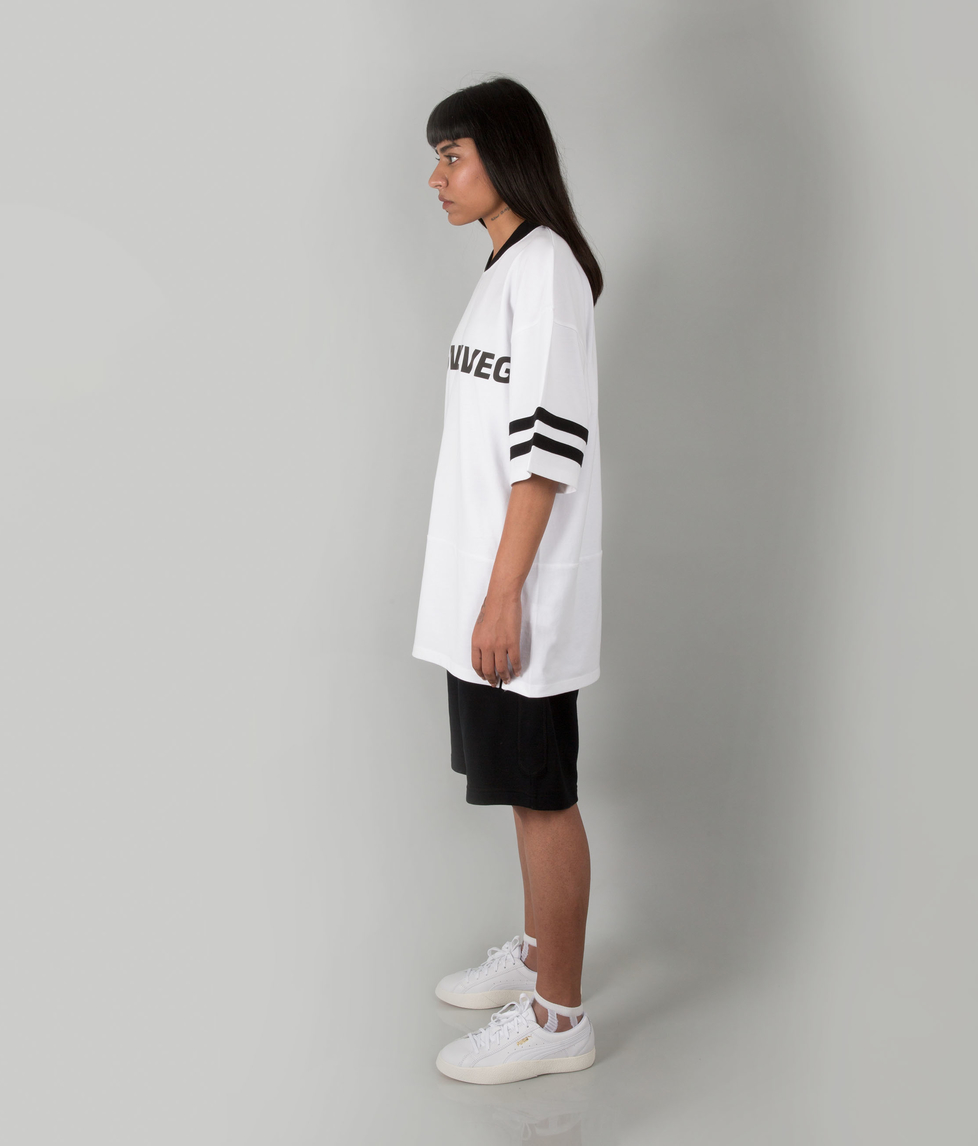 VegNonVeg - NEW ERA 'JUMBLE' T-SHIRT 'WHITE' - VegNonVeg