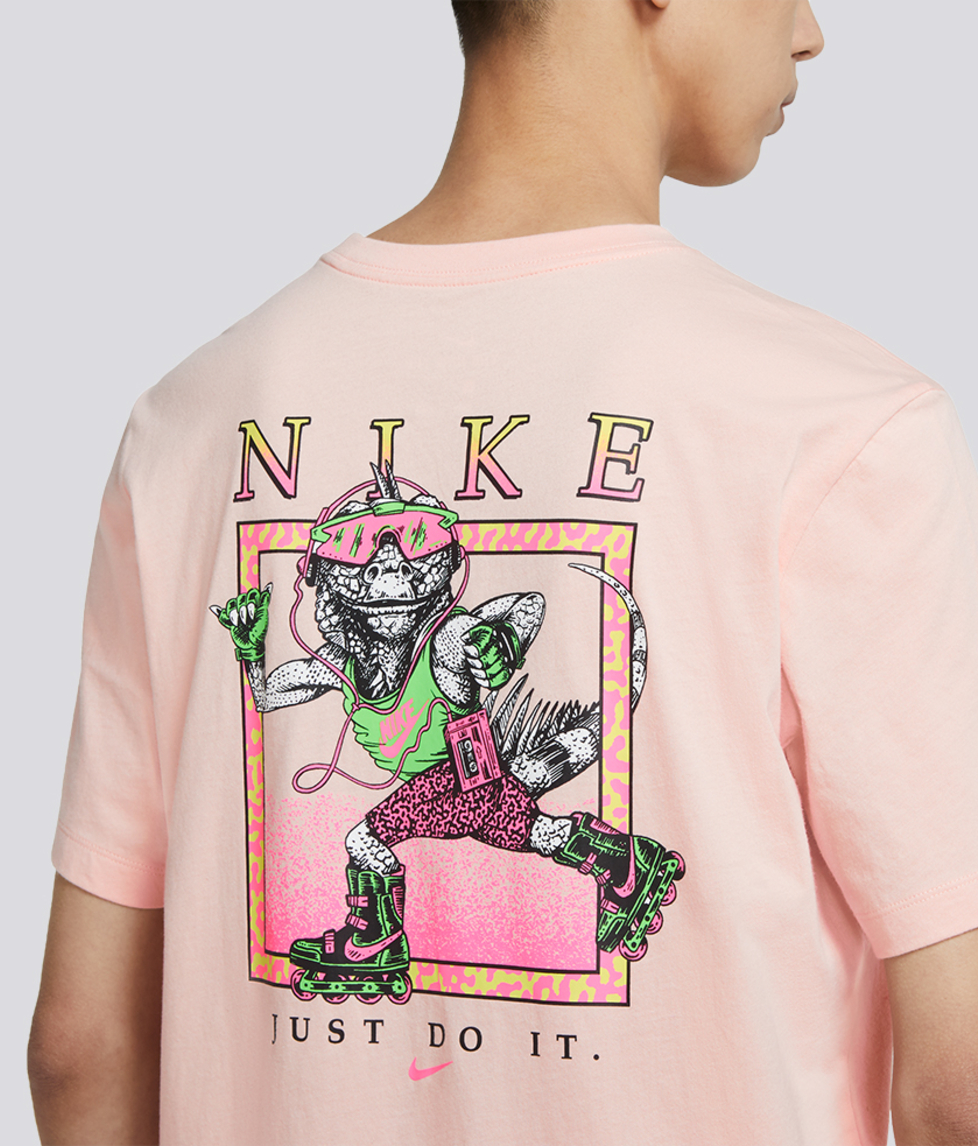 Nike AS M NSW TEE BEACH ROLLERBLADR ARCTIC ORANGE VegNonVeg