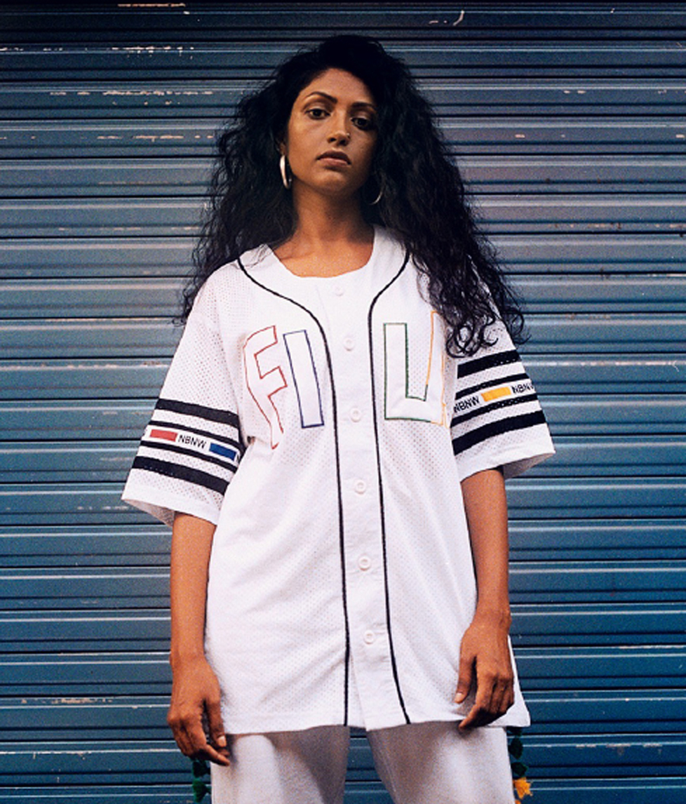 Fila FILA X NBNW ZETA BASEBALL JERSEY WHITE VegNonVeg