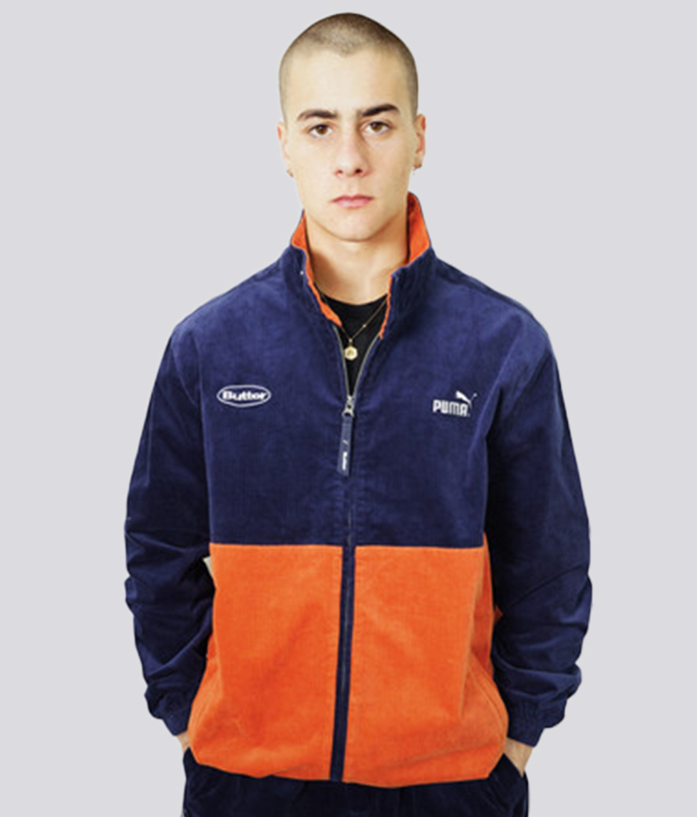 Puma - PUMA X BUTTER GOODS Track Top 'Peacoat' - VegNonVeg