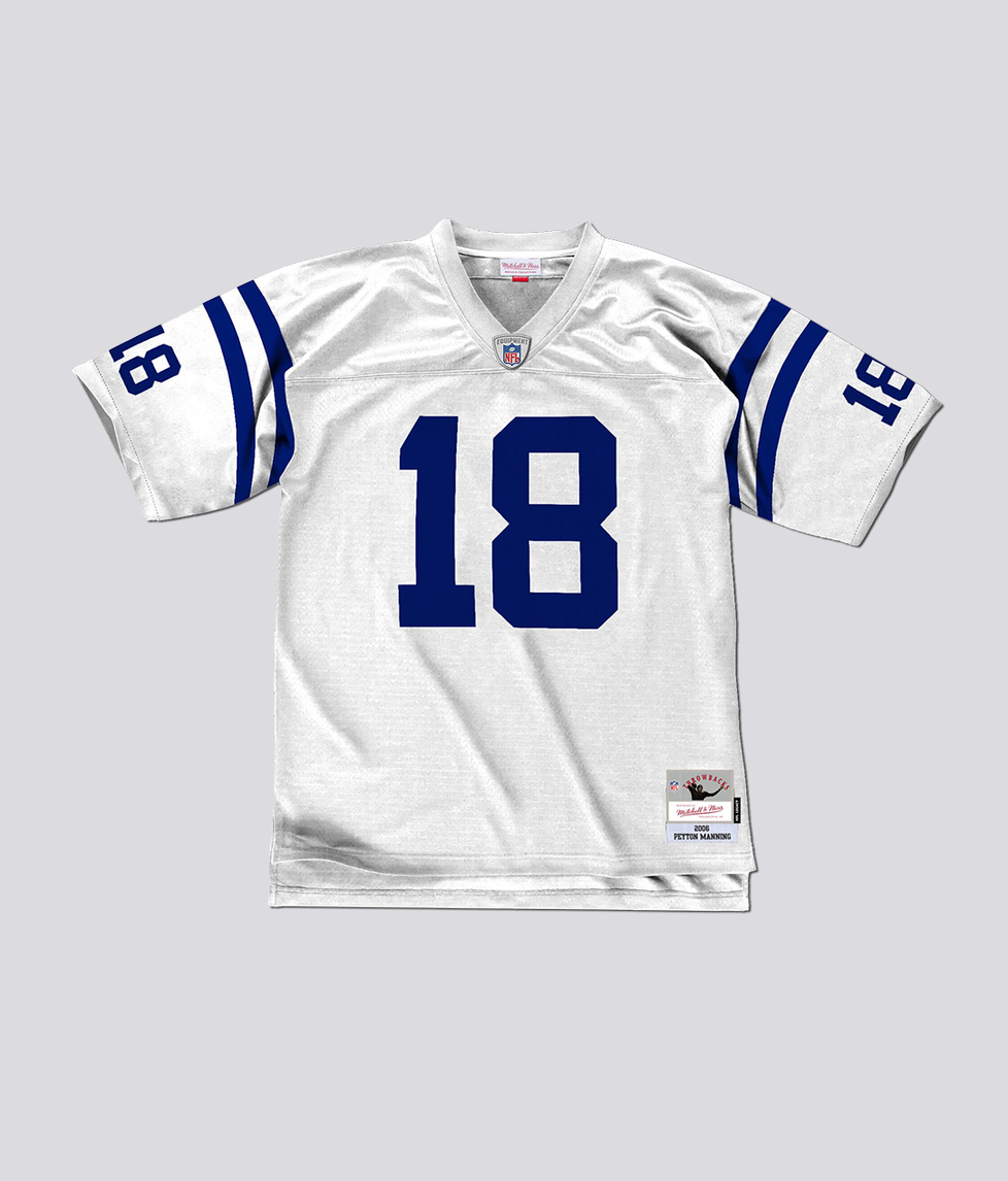 Peyton manning white sales colts jersey