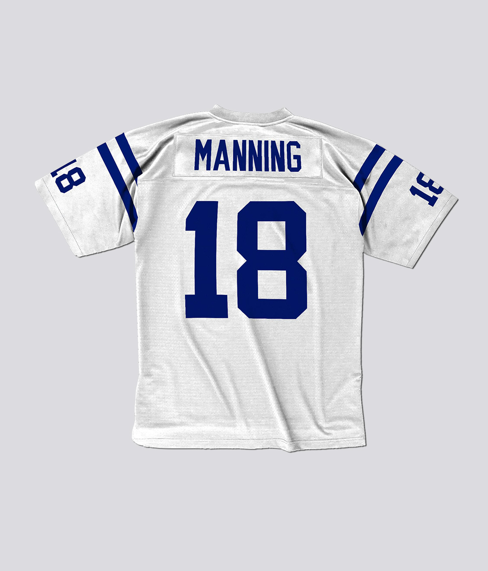 Manning white hot sale jersey