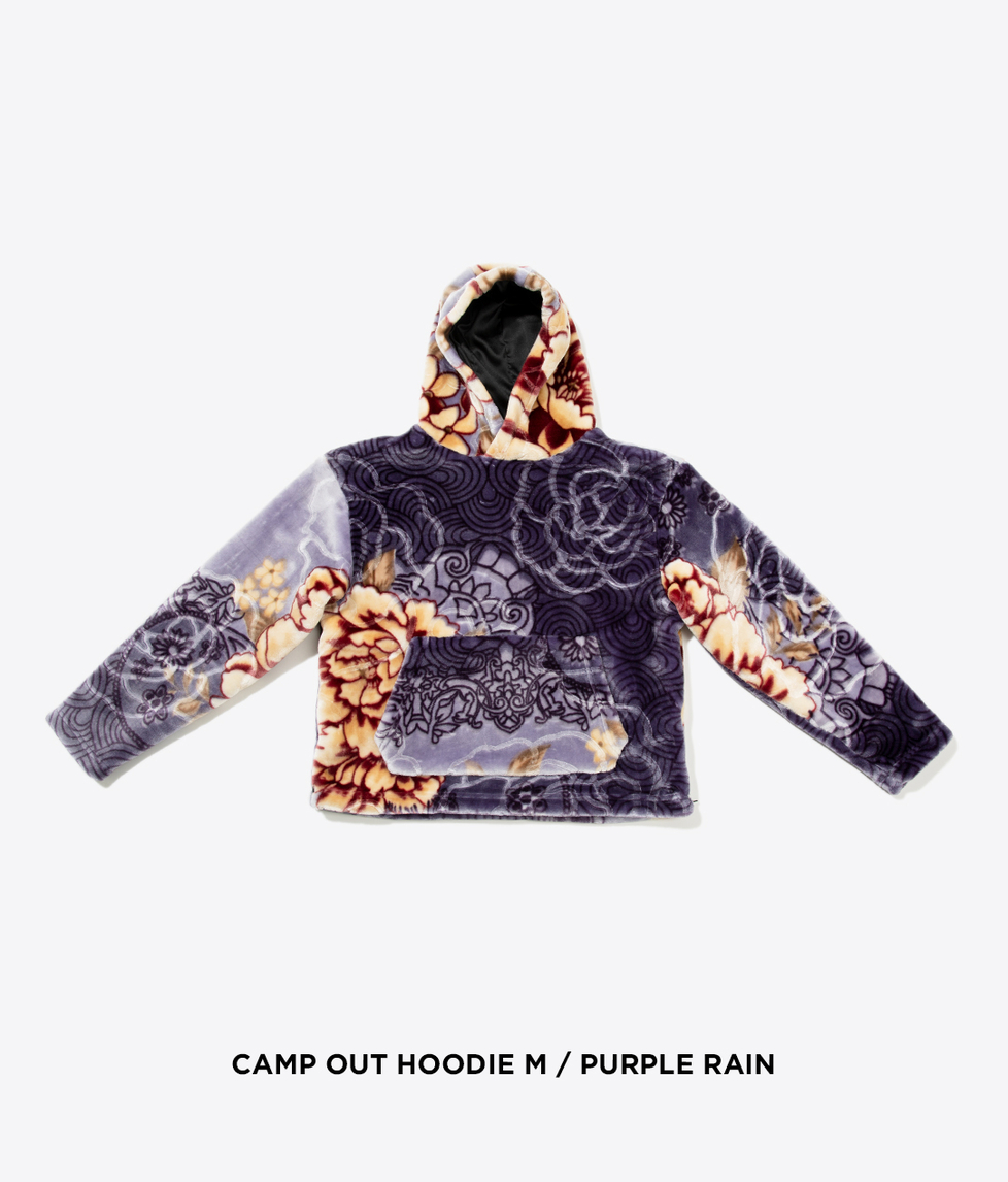 Purple cheap rain hoodie