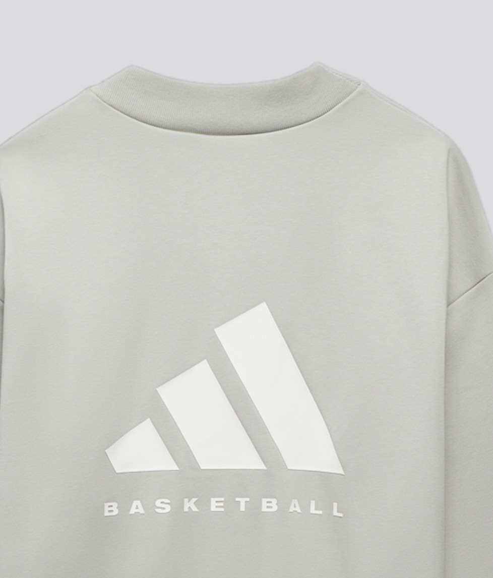 adidas Basketball Crew Sweatshirt - Black